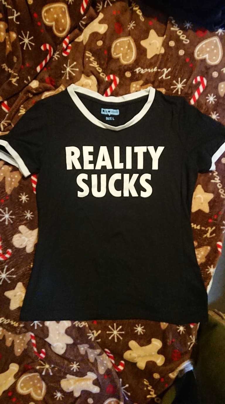 Koszulka Reality Sucks M
