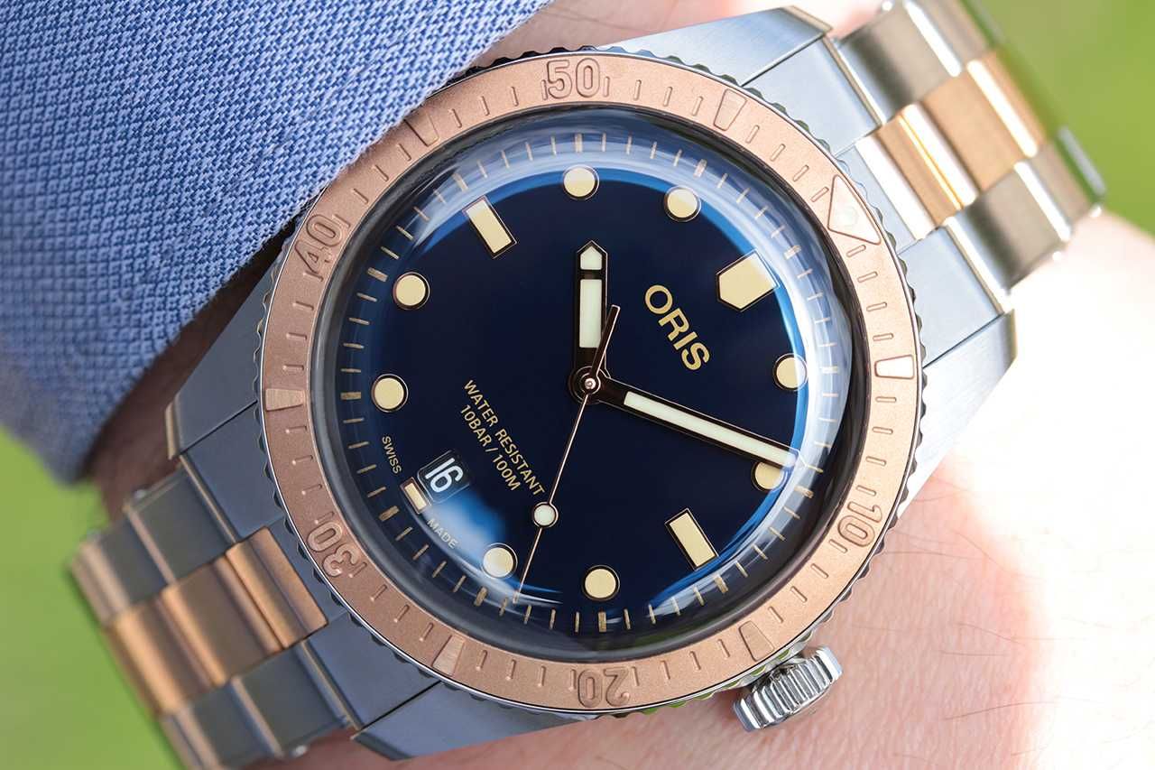 ORIS Divers Sixty Five Bronze Bezel