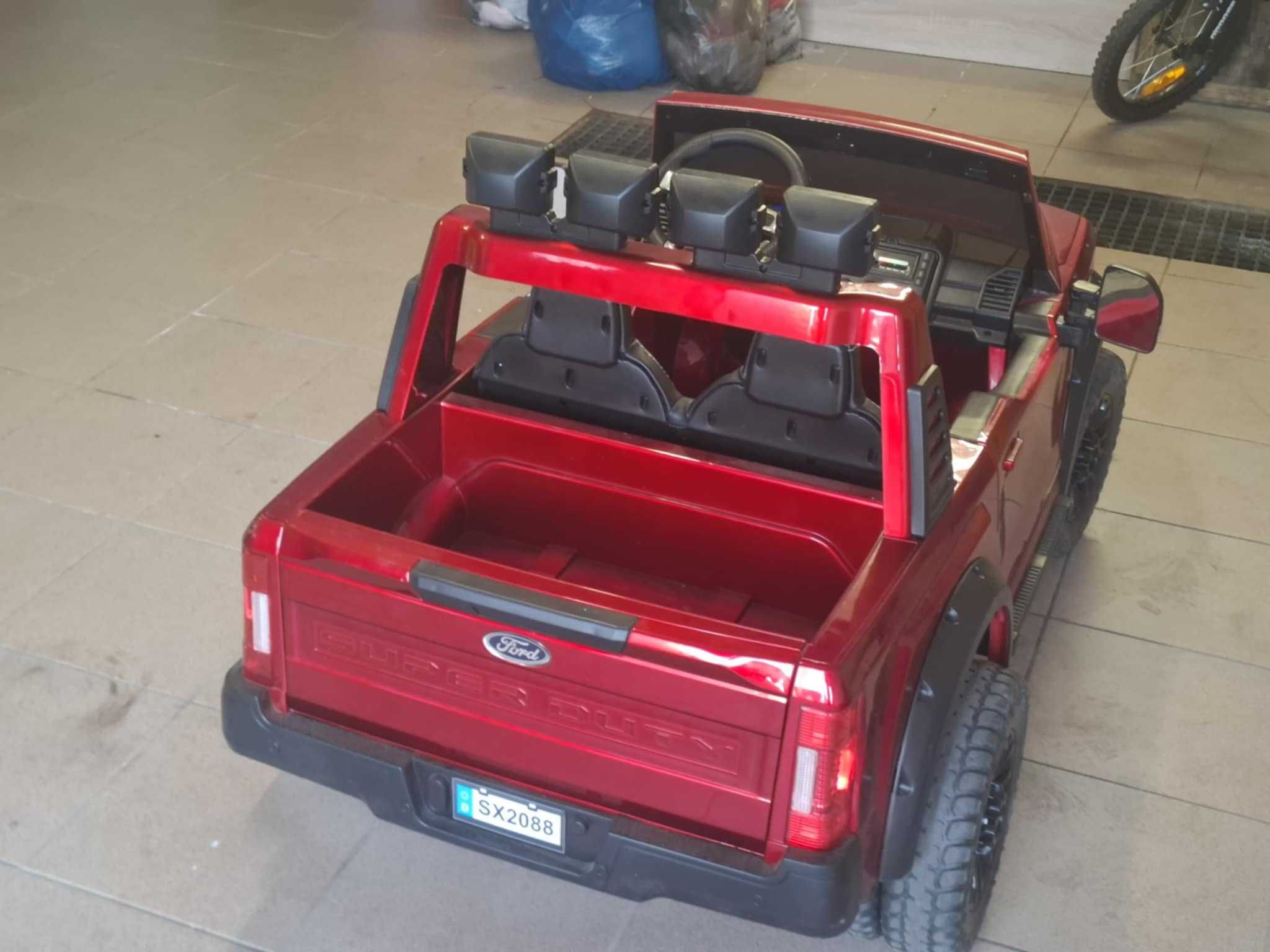 Autko dla dzieci na akumulator  WERSJA PREMIUM! Ford F450 Super Duty