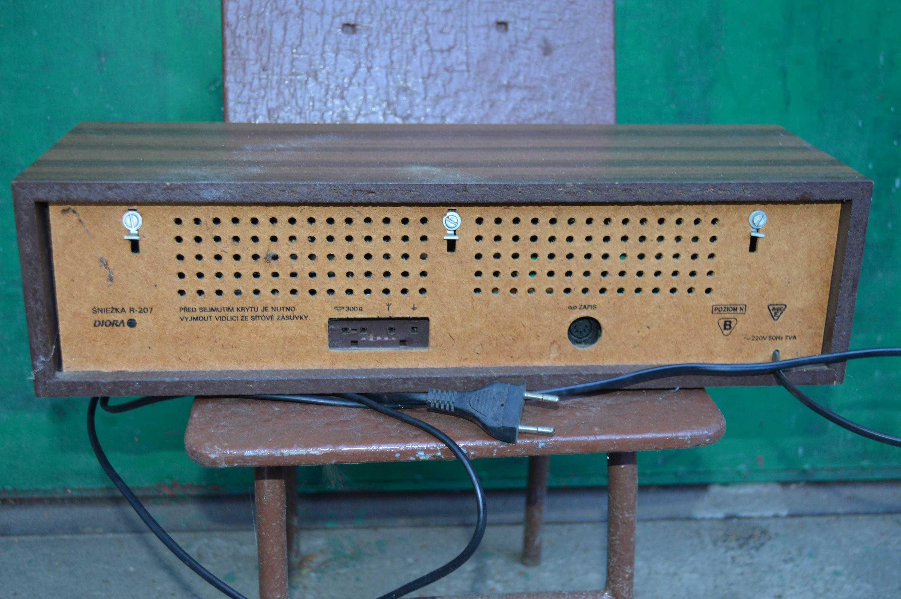 stare radio Unitra Diora Sudety prl