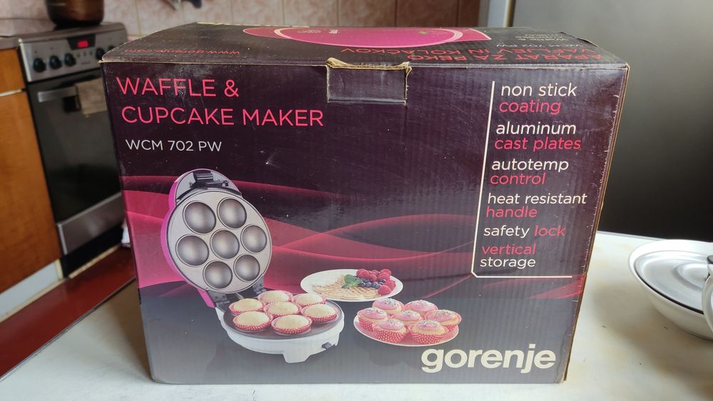 Вафельниця ( 2 в 1 ) GORENJE WCM702 PW