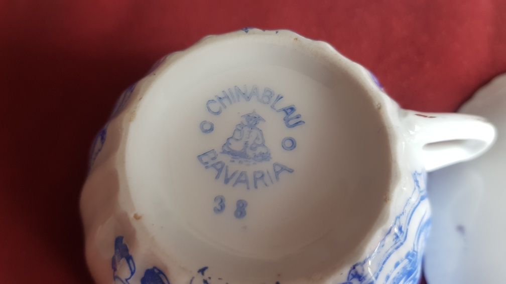 Serwis kawowy China Blau Bavaria