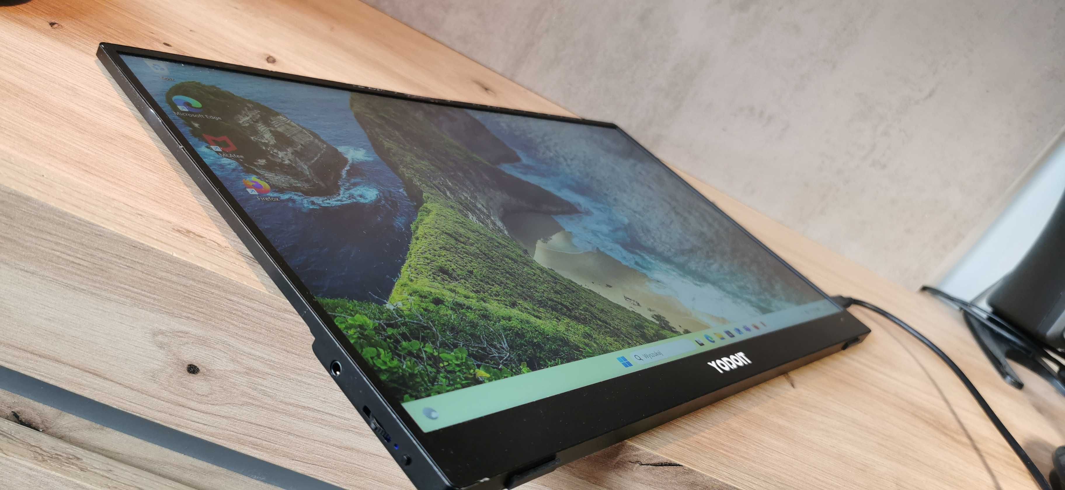 Monitor Przenośny 17" FHD Matowy YODOIT PTM17