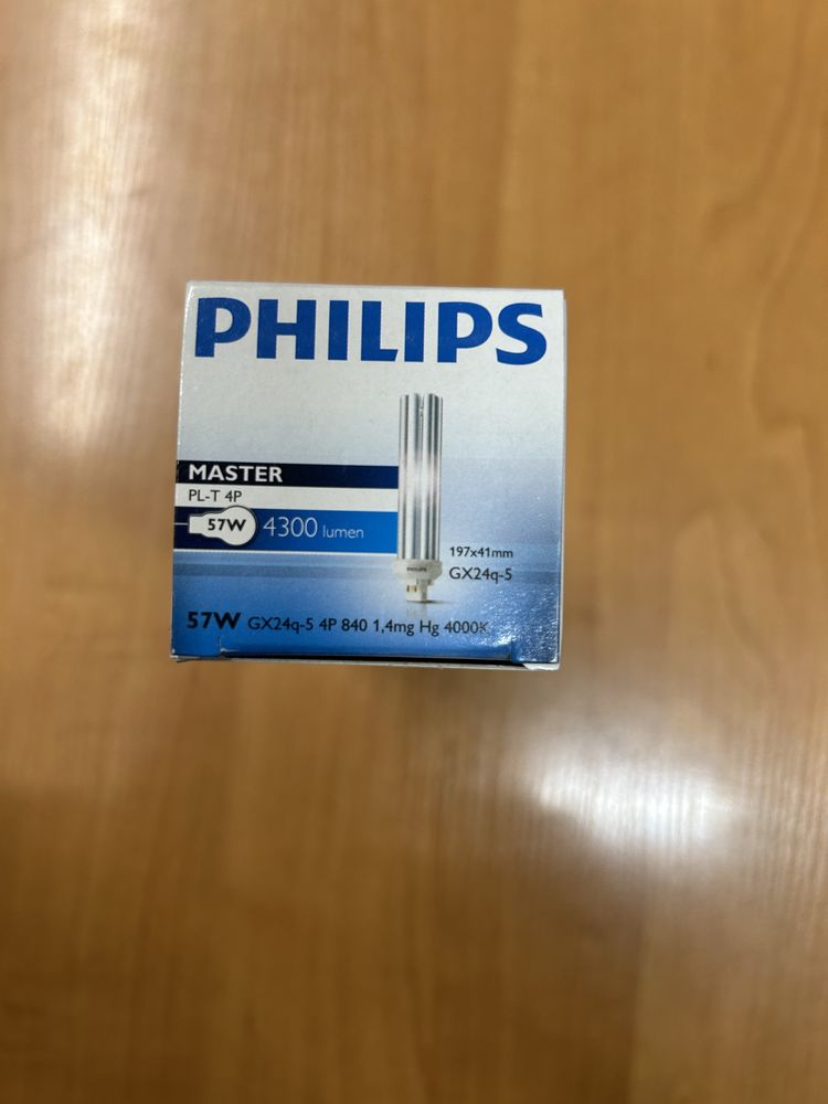 Лампа Philips PL-T 57w/840 4p Gx24q-5