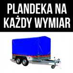 Plandeka na wymiar do przyczepy przyczepki przyczepę przyczepkę