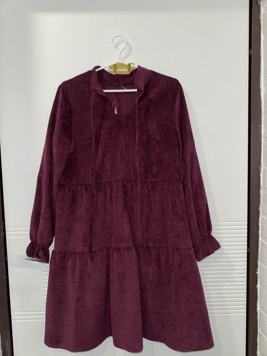 Вельветова сукня жіноча