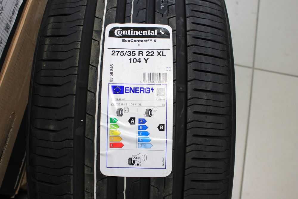 Continental EcoContact 6 275/35R22 104Y* DO BMW X5 G05 BMW X6 G06