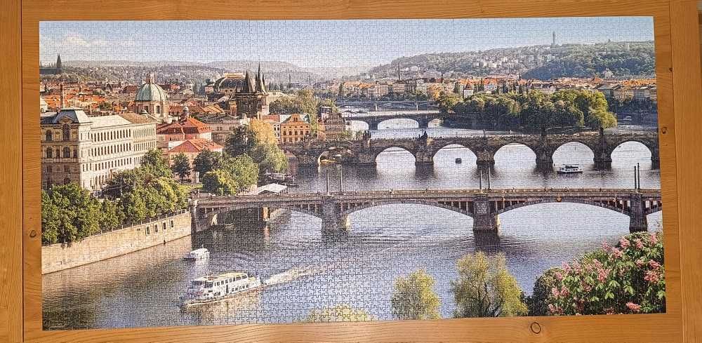 Puzzle Castorland 4000 el. „Mosty na Wełtawie”