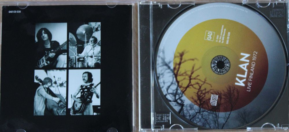 Klan - Live Finland 1972 CD - UNIKAT