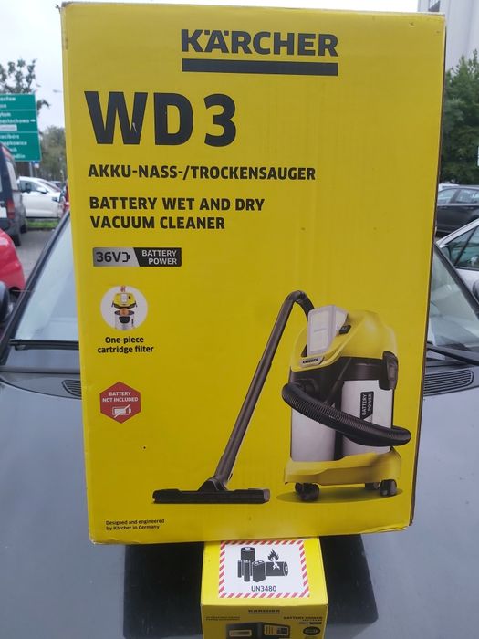Nowy Karcher wd3 battery premium