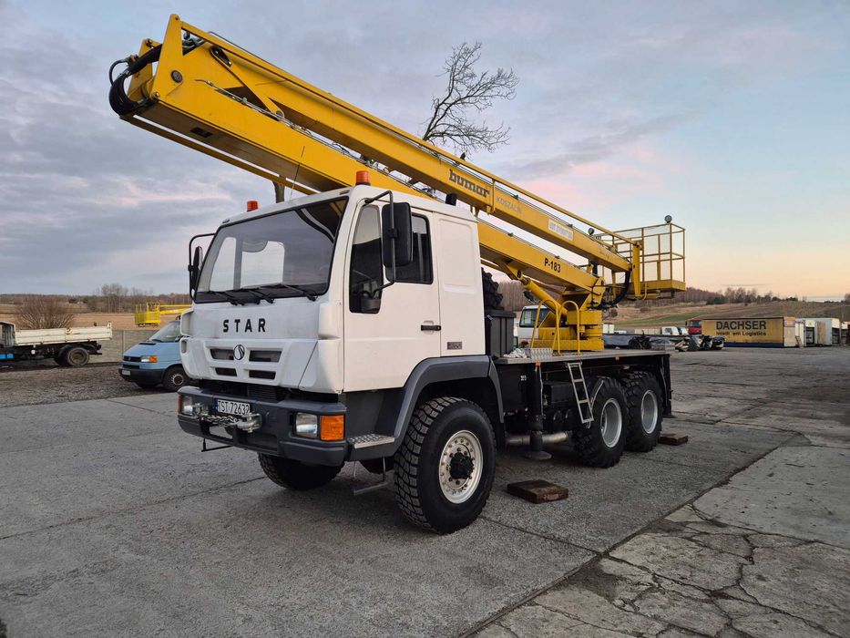 Star 266 Modernizacja 6x6 Podnośnik Koszowy P-183/184 Zwyżka