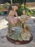 Estatueta de Marfinite Genuine Tulipa Branca