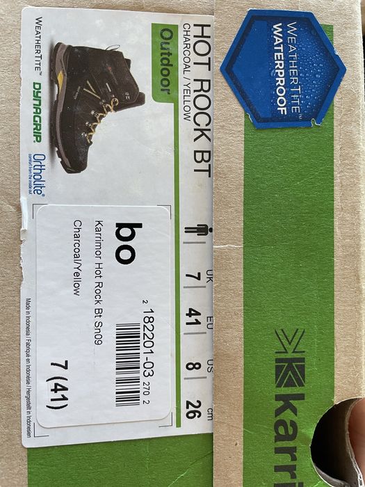 Bury trekingowe karrimor 41