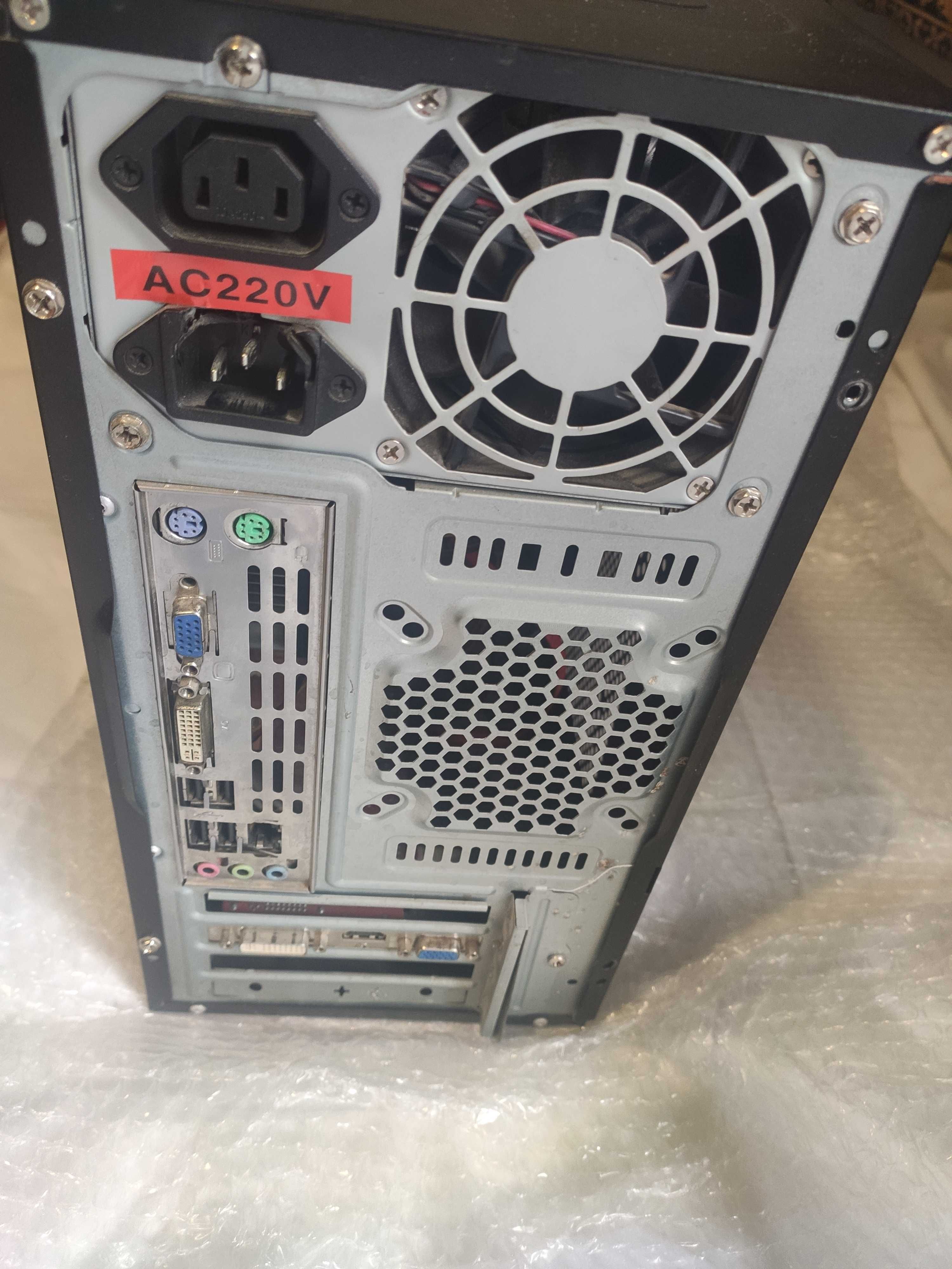 ПК ATHLON X2 250 AM3 4 ГИГА 2 HDD WINDOWS 10 видеокарта БП 400 ватт