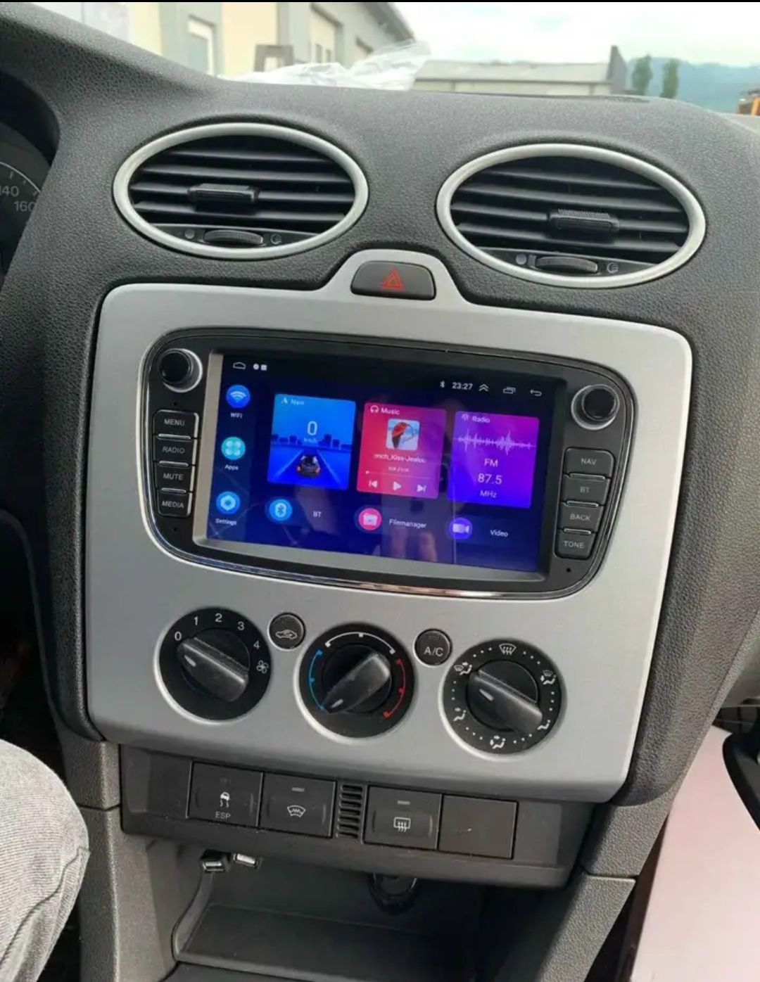 Rádio Ford Focus, Mondeo, S-Max Android 13 com GPS