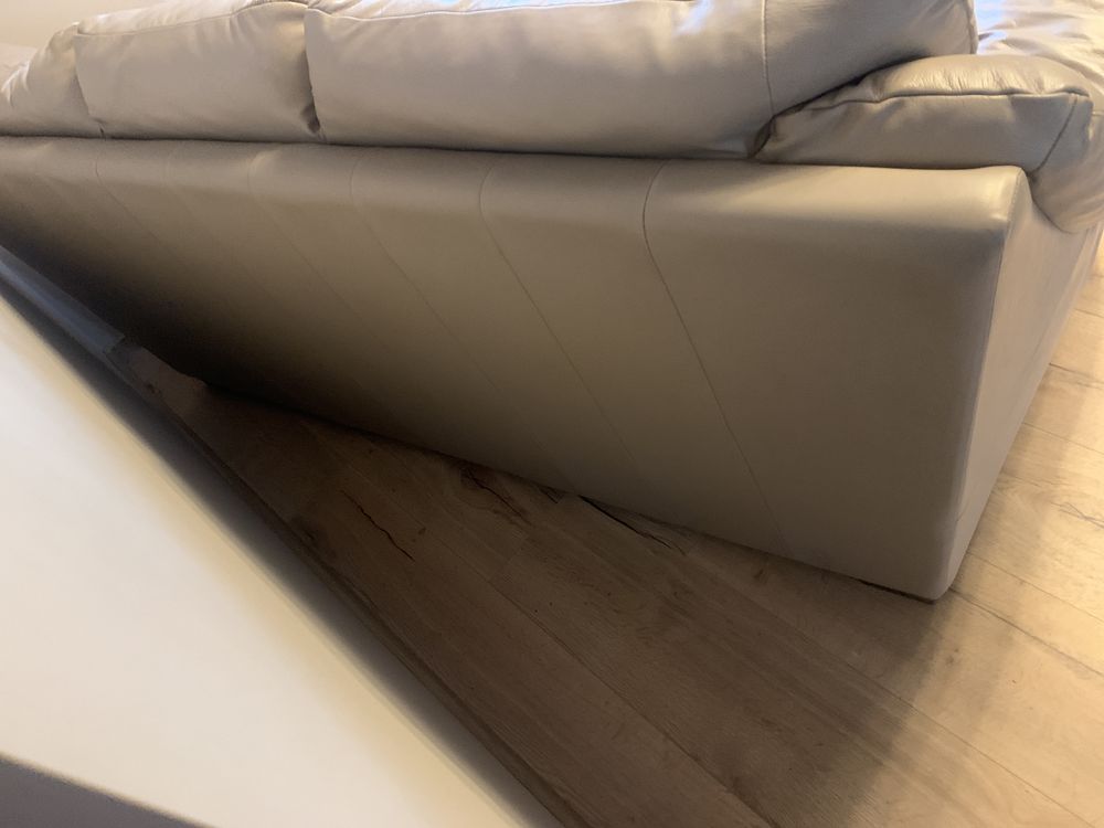 Sofa skórzana rozkładana