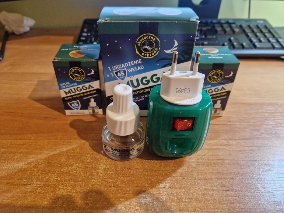 Mugga Elektro + 2 zapasowe wkłady – ochrona przed komarami