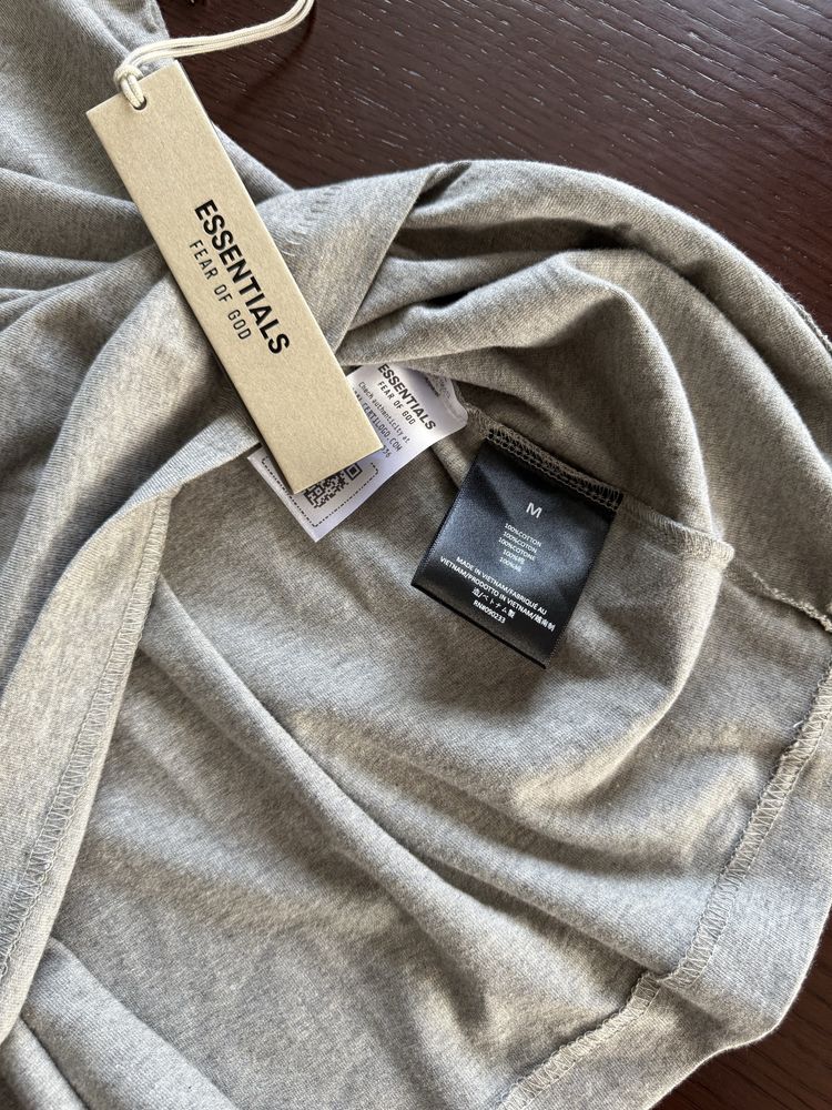 Fear Of God Essentials Dark Heather T-Shirt (M)