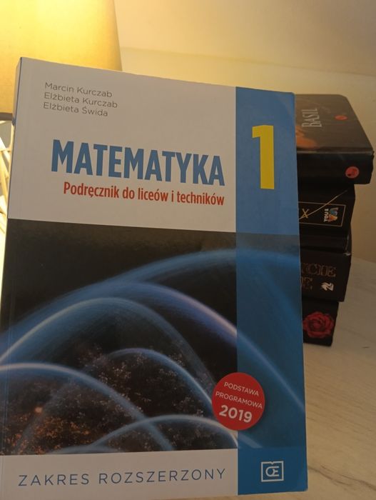 MATEMATYKA Pazdro 1 podręcznik zakres rozszerzony NOWY