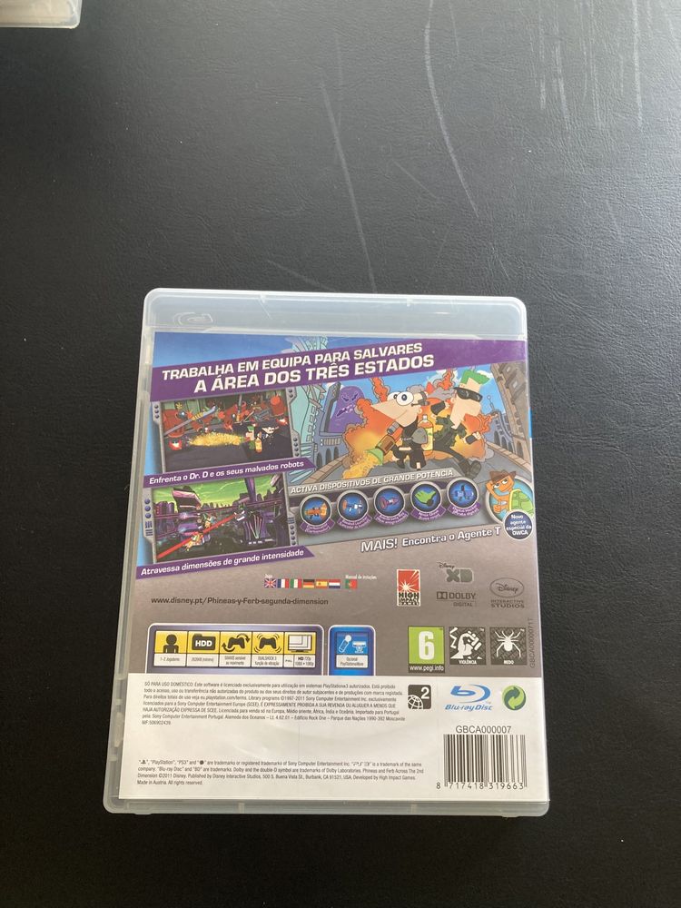 Phineas and Ferb across the 2nd Dimension - PS3