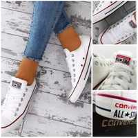 Converse All Star. Rozmiar 40. Białe MUST HAVE