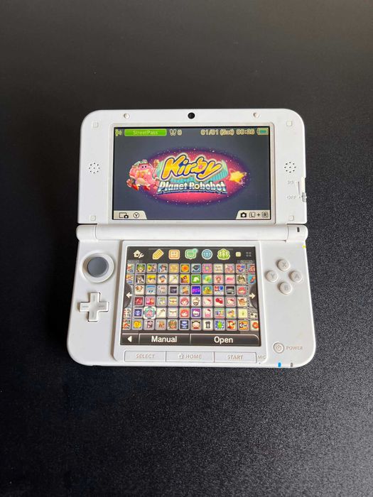 Nintendo 3DS XL Rosa/Branca com 100+ Jogos