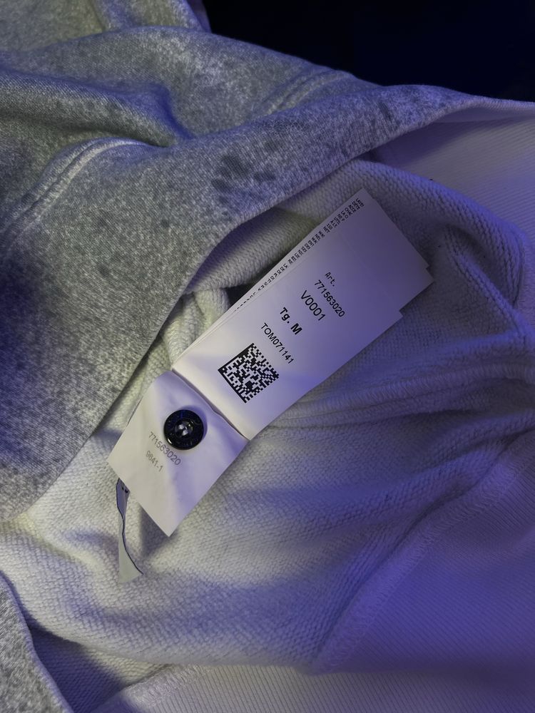 Кастомний tieday Світшот від Stone Island оригінал кофта