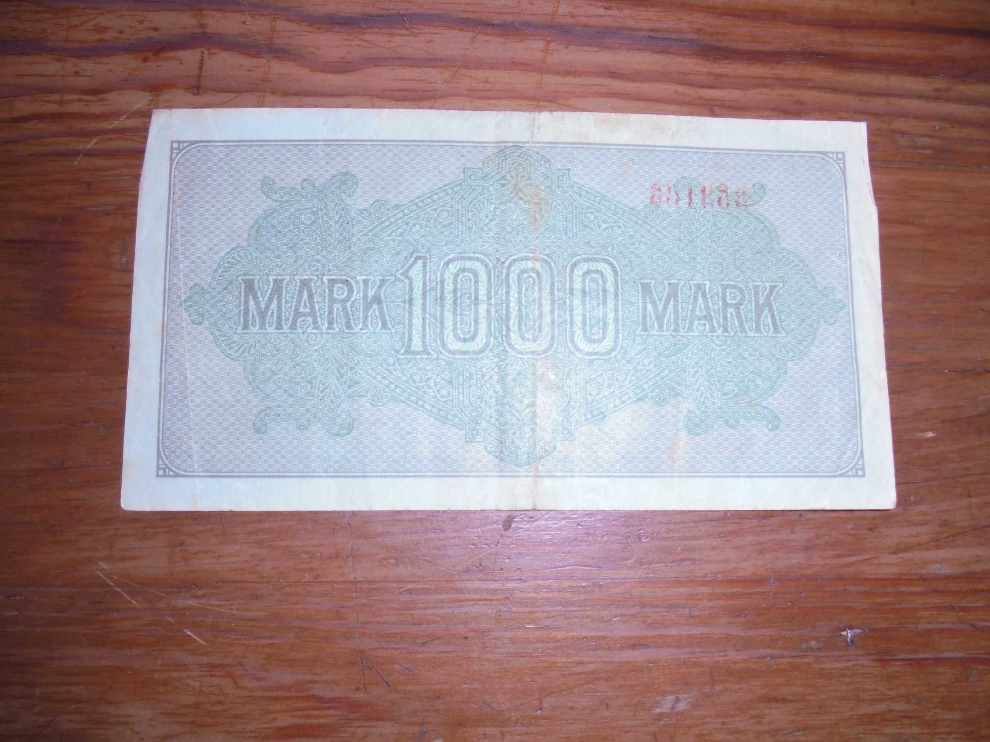 Banknot Niemiecki 1000 marek 1922r [b544]