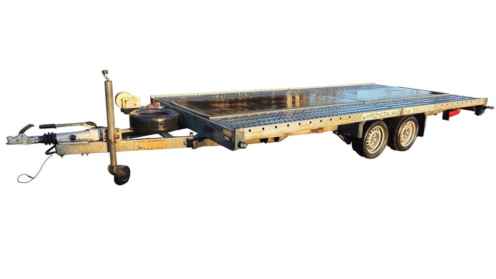 TA-NO T4A-14H-3500GY  laweta platforma 500x210 3500 najazdy stopy wciągarka led