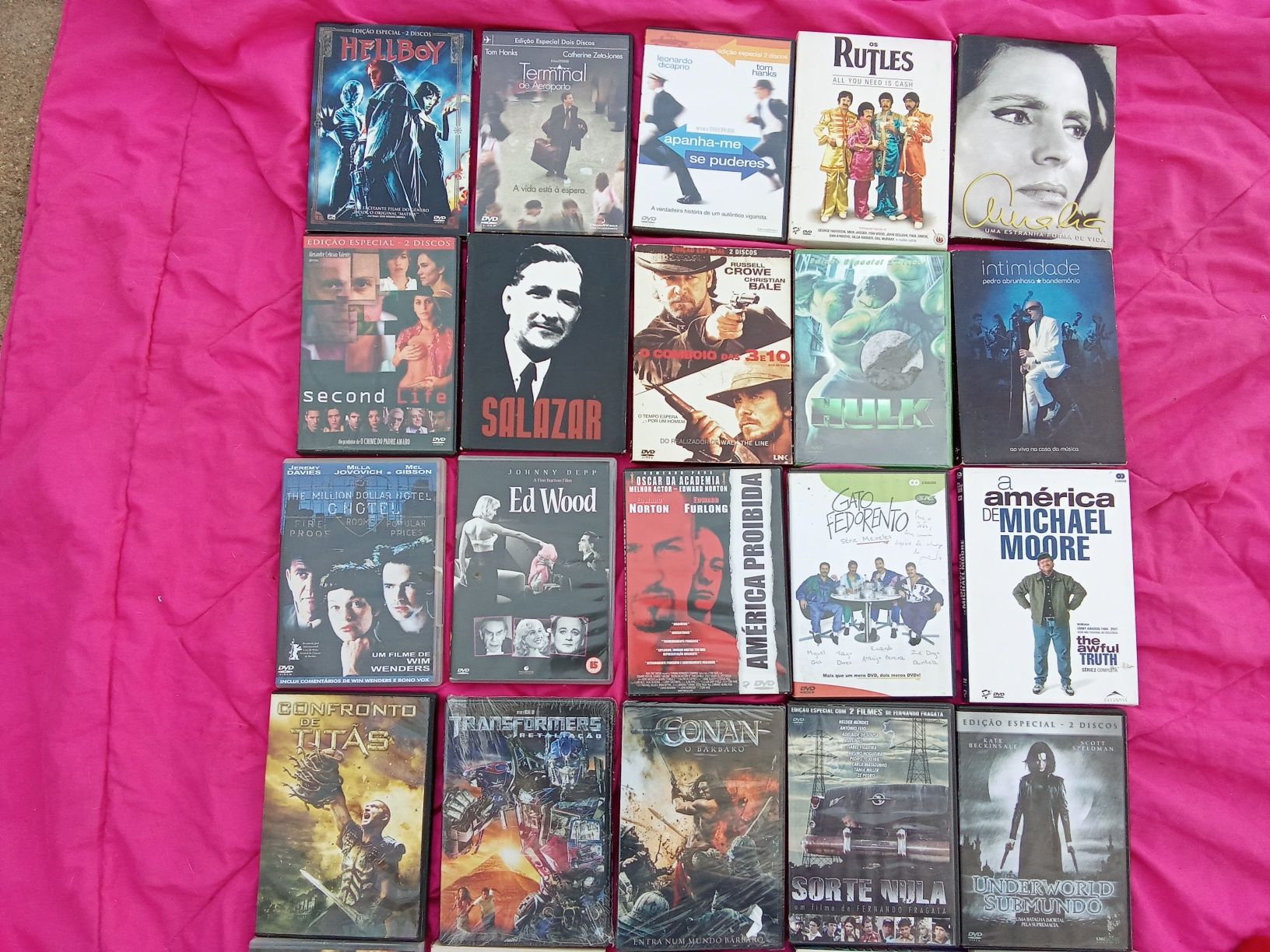 35 DVDs incluindo Magnólia