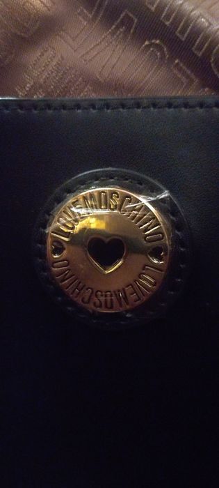 Mala de ombro love Moschino