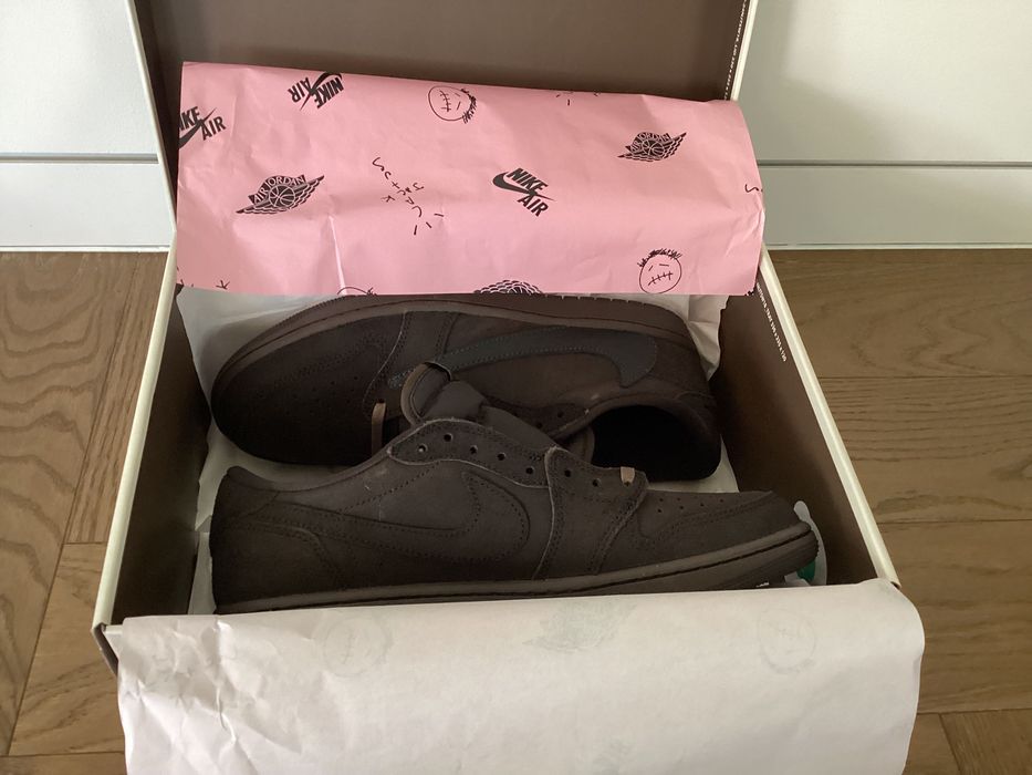 Buty Nike Jordan 1 Retro Low OG SP Travis Scott Velvet Brown