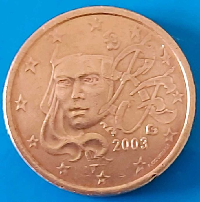 1 Cêntimo de 2003 de França