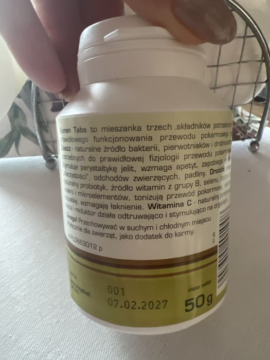 Rumen tabs 100 szt Mikita
