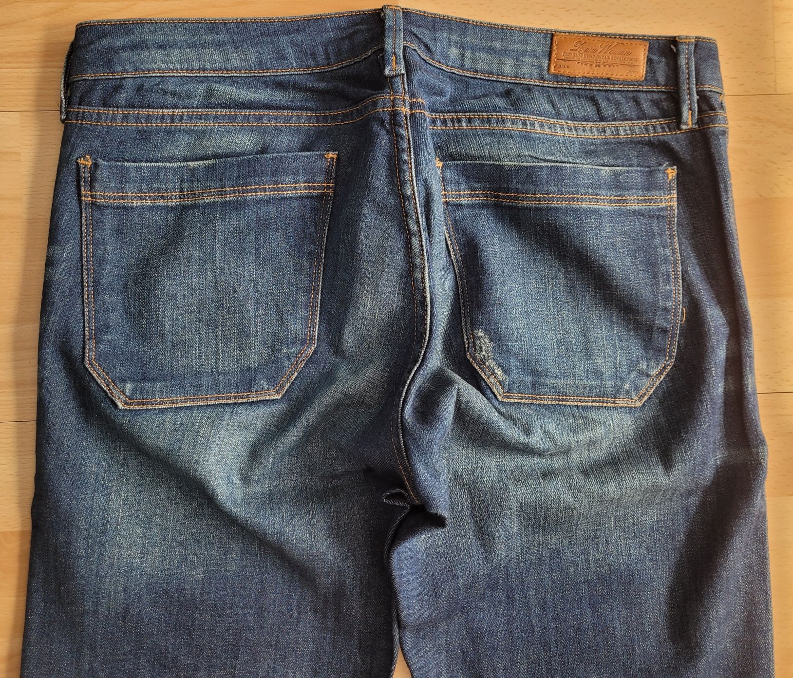 Spodnie jeansowe dla wysokiej rozmiar 38