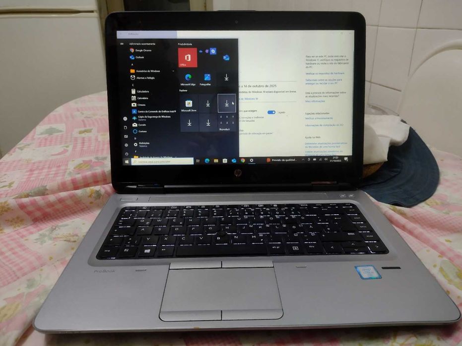 hp probook 640 G2 cpu i5 ecran touchsreen  8gb ram ssd 256gb bat. 6h