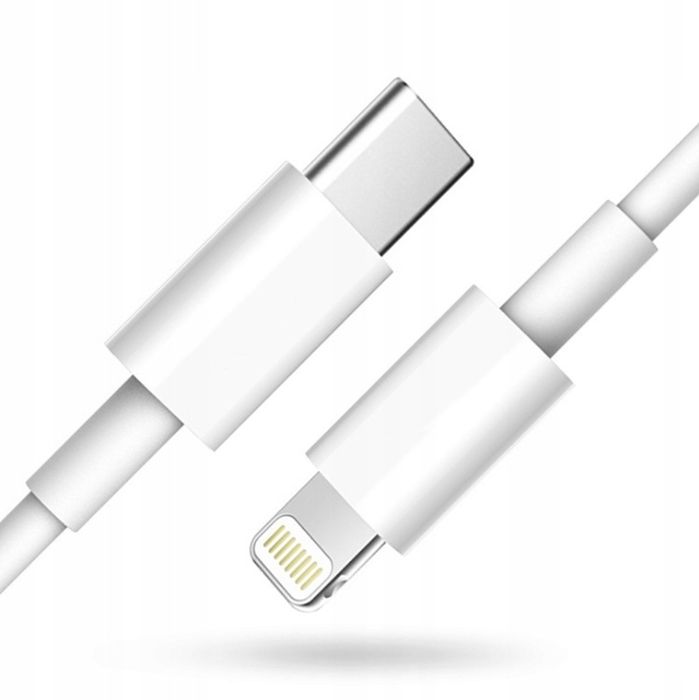 Kabel Apple USB typ C - Apple Lightning 1 m biały