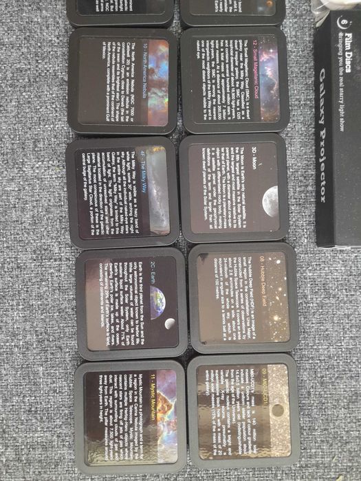 Lampka nocna Projektor Galaxy gwiaździstego nieba 360 Obrotowa rzutnik