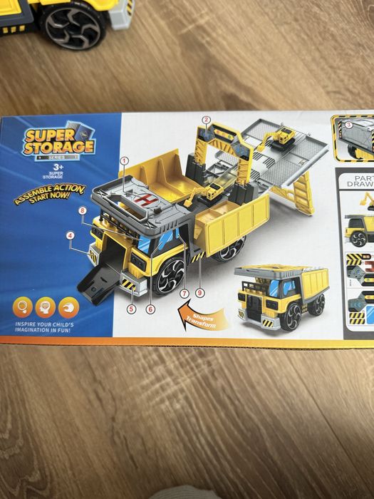 Самоскид Super Storage трек. В ідеалі