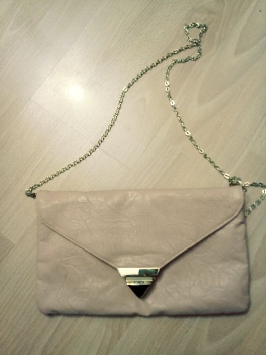 Śliczna kopertowka -pudrowy róż.