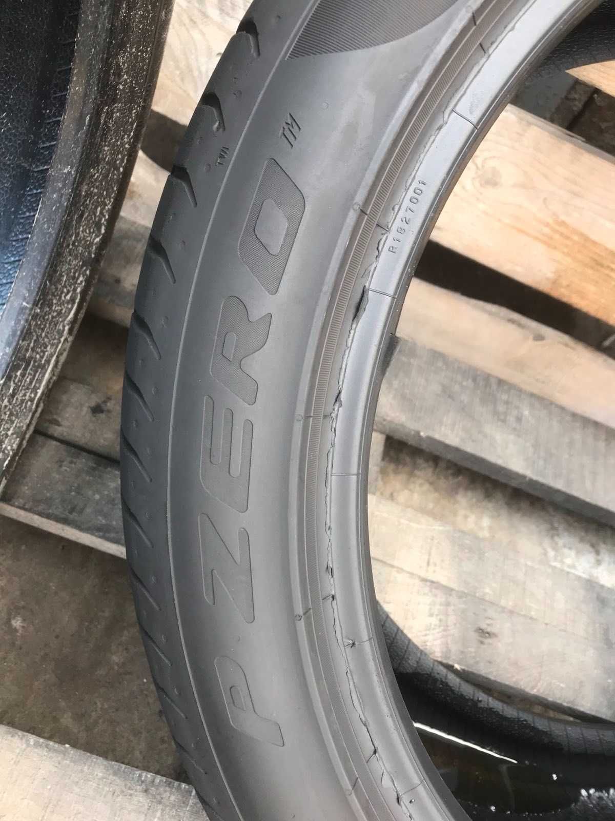 Шини Pirelli P-Zero 255/40R19 Пара Літо Б/у Склад Оригінал