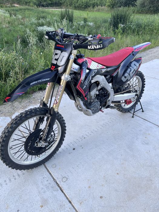Honda CRF 250 na wtrysku mapy