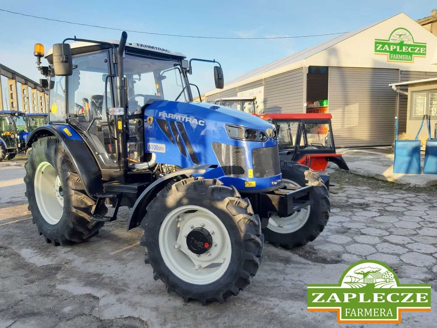 Ciągnik rolniczy Farmtrac 6100 DTV moc 95 KM Perkins