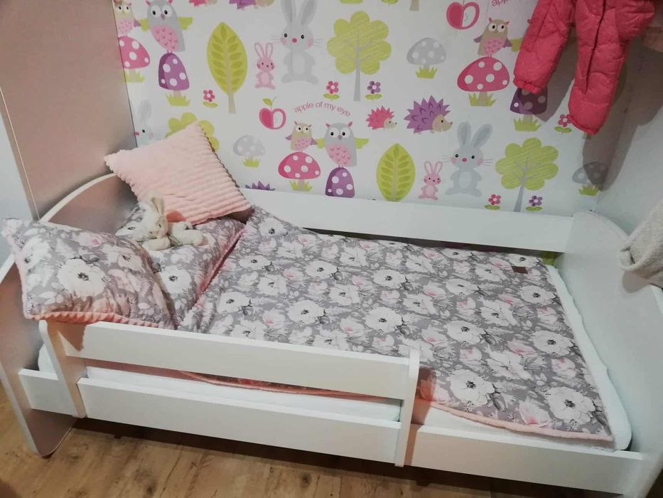 Łóżeczko 140 cm, białe