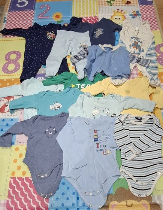 Paka ubranek dla chłopca 62