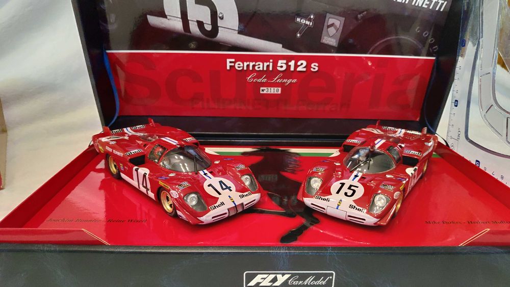 Ferrari 512s Coda Lunga - Miniatura de slot, escala 1:32 #11