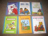 6 Calendários "Capas de Livros da Escola Primária" Colecção Completa!