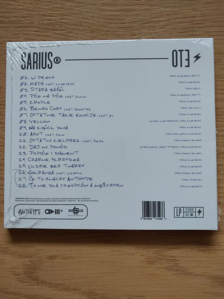 Sarius "Ostatnie takie emocje" + "Emocjonalne zero" EP