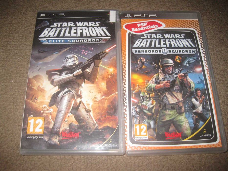 2 Jogos para a PSP da Saga "Star Wars" Completos!