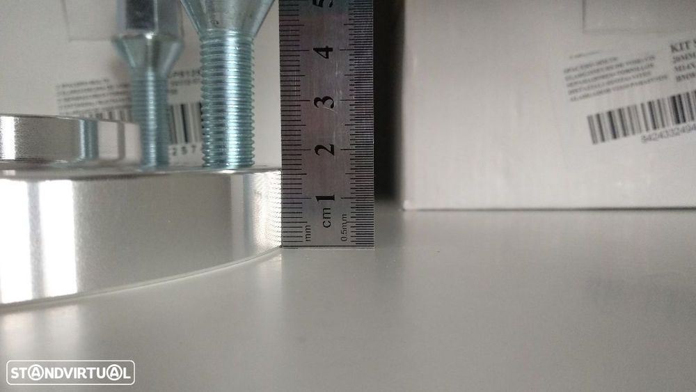 Conjunto espaçadores/ alargadores / bolachas Audi / Seat / Skoda / Vo